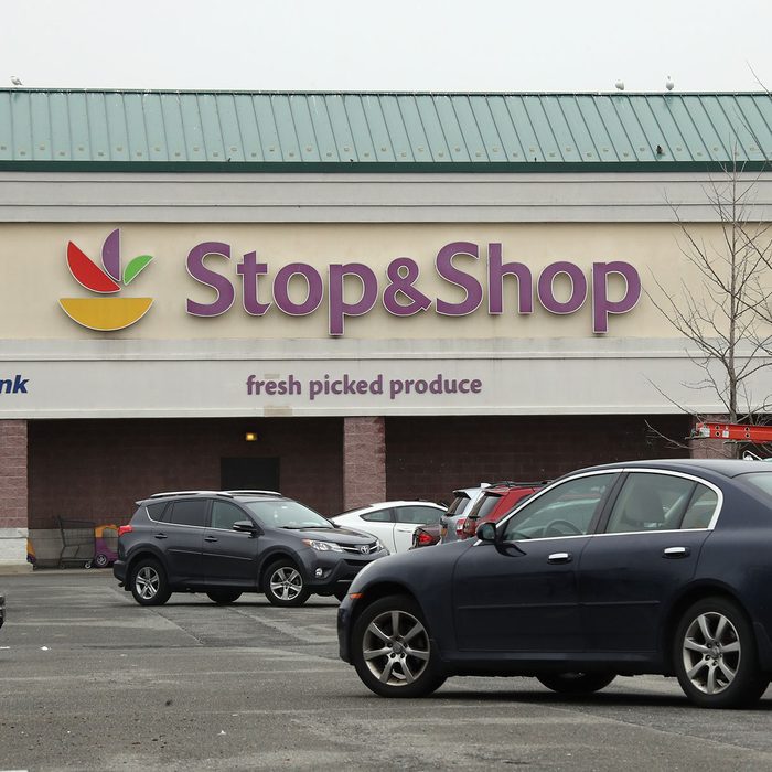 HICKSVILLE, NEW YORK - MARCH 20: Shoppers head for the Stop & Shop grocery store on March 20, 2020 in Hicksville, New York. The World Health Organization declared the coronavirus (COVID-19) a global pandemic on March 11th. (Photo by Bruce Bennett/Getty Images)