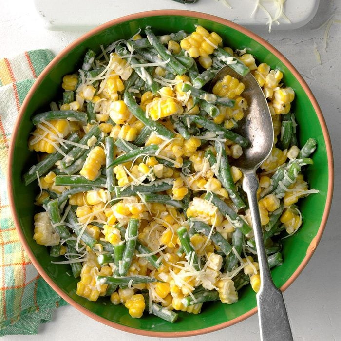 corn and green bean salad