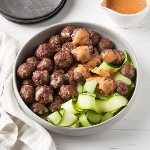 Air-Fryer Keto Meatballs