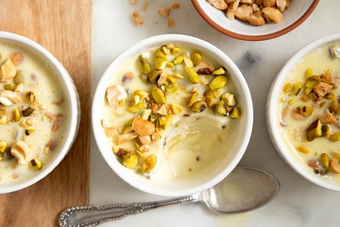 A Group of Bowls of Food