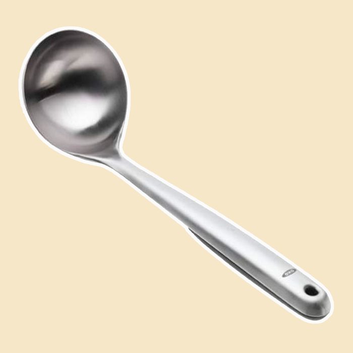 OXO 1057952 Good Grips Brushed Stainless Steel Ladle,Silver