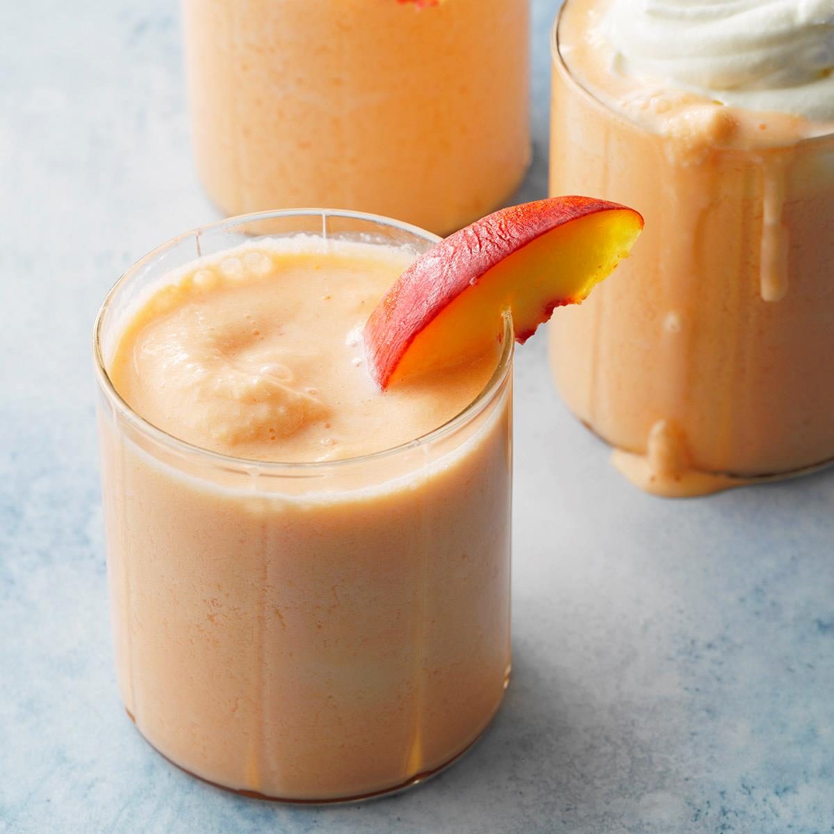 Fizzy Peach Shake