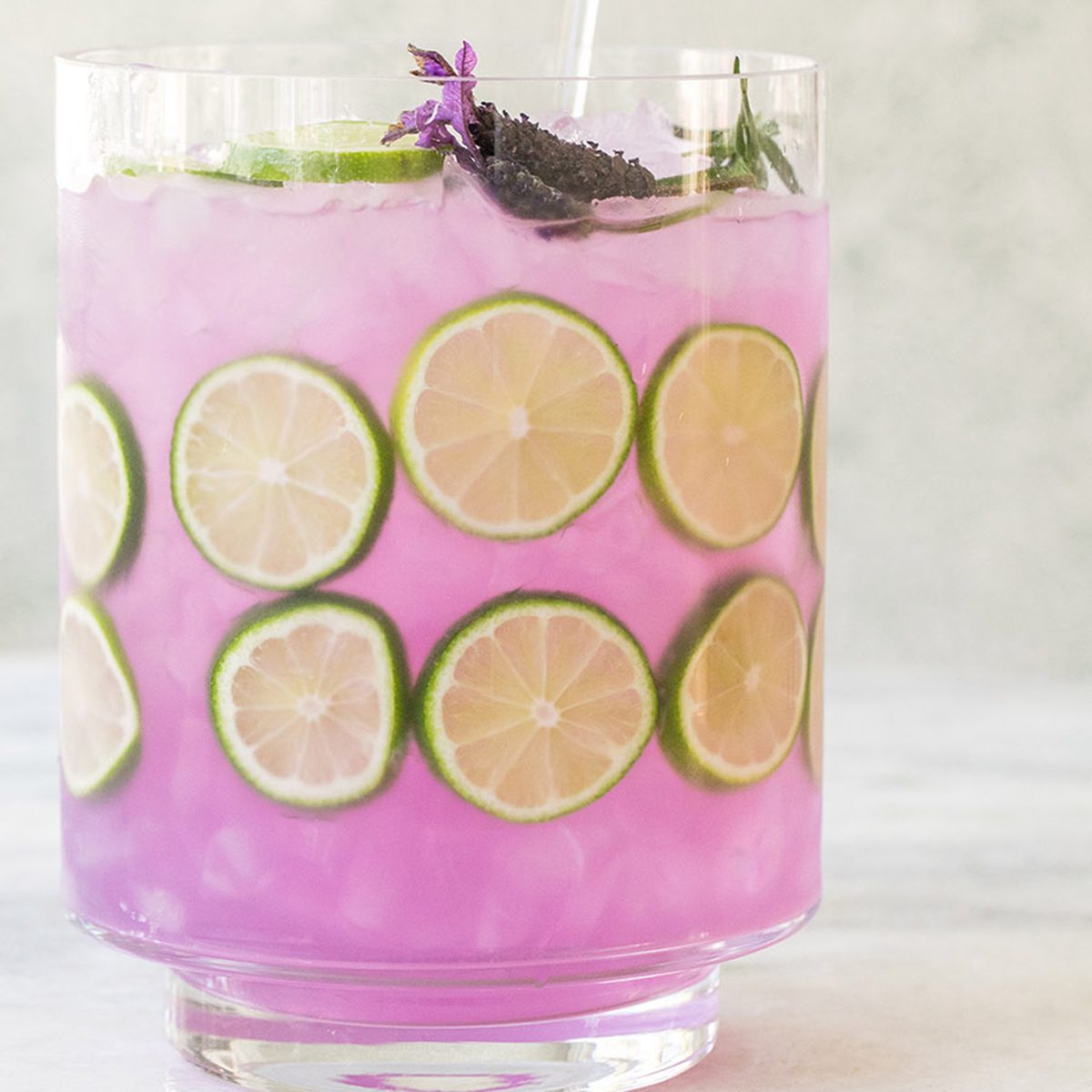 LAVENDER GIN AND TONIC PUNCH