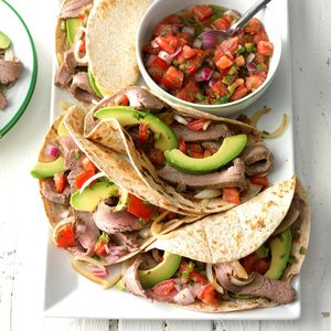 Air-Fryer Steak Fajitas