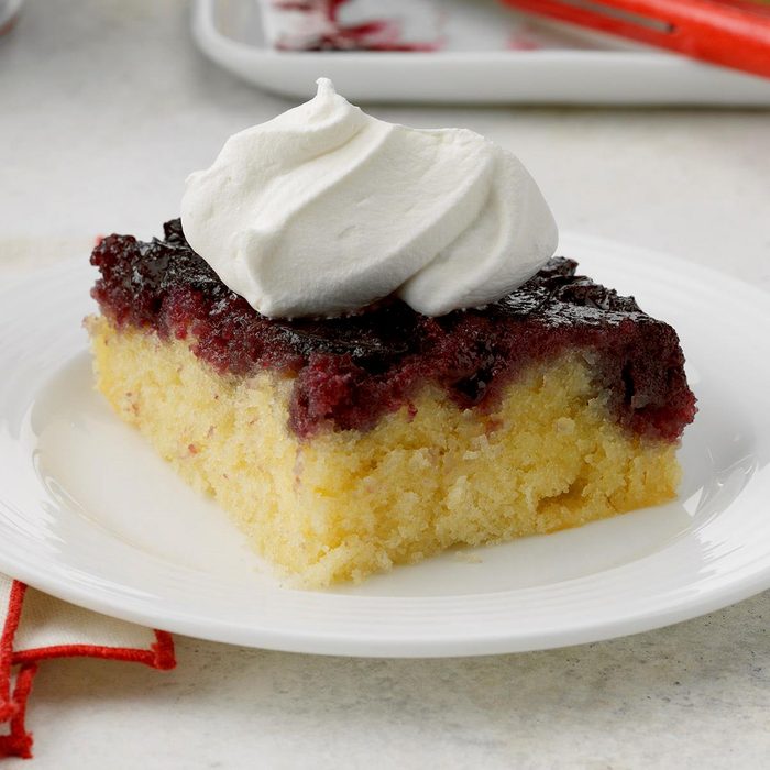 Sweet Cherry Upside-Down Cake