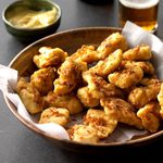 Air-Fryer Sweet Potato-Crusted Chicken Nuggets
