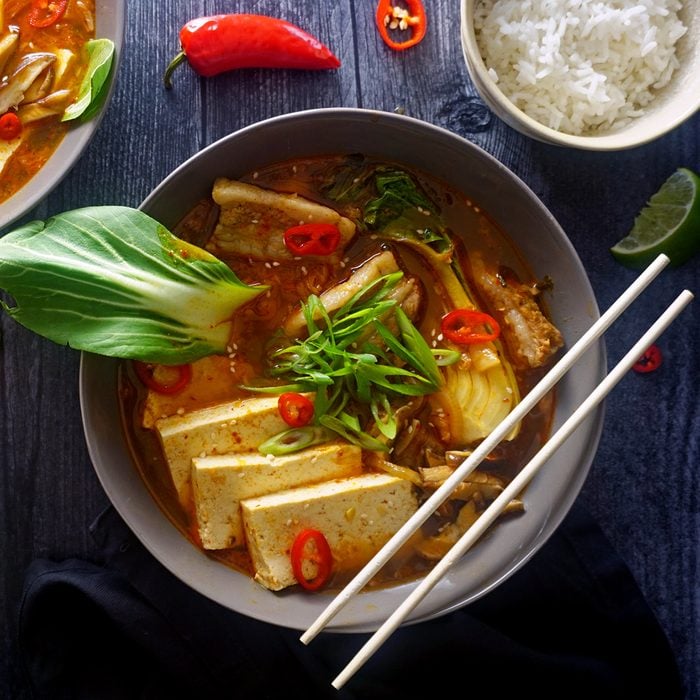 Kimchi Soup (Kimchi Jjigae)