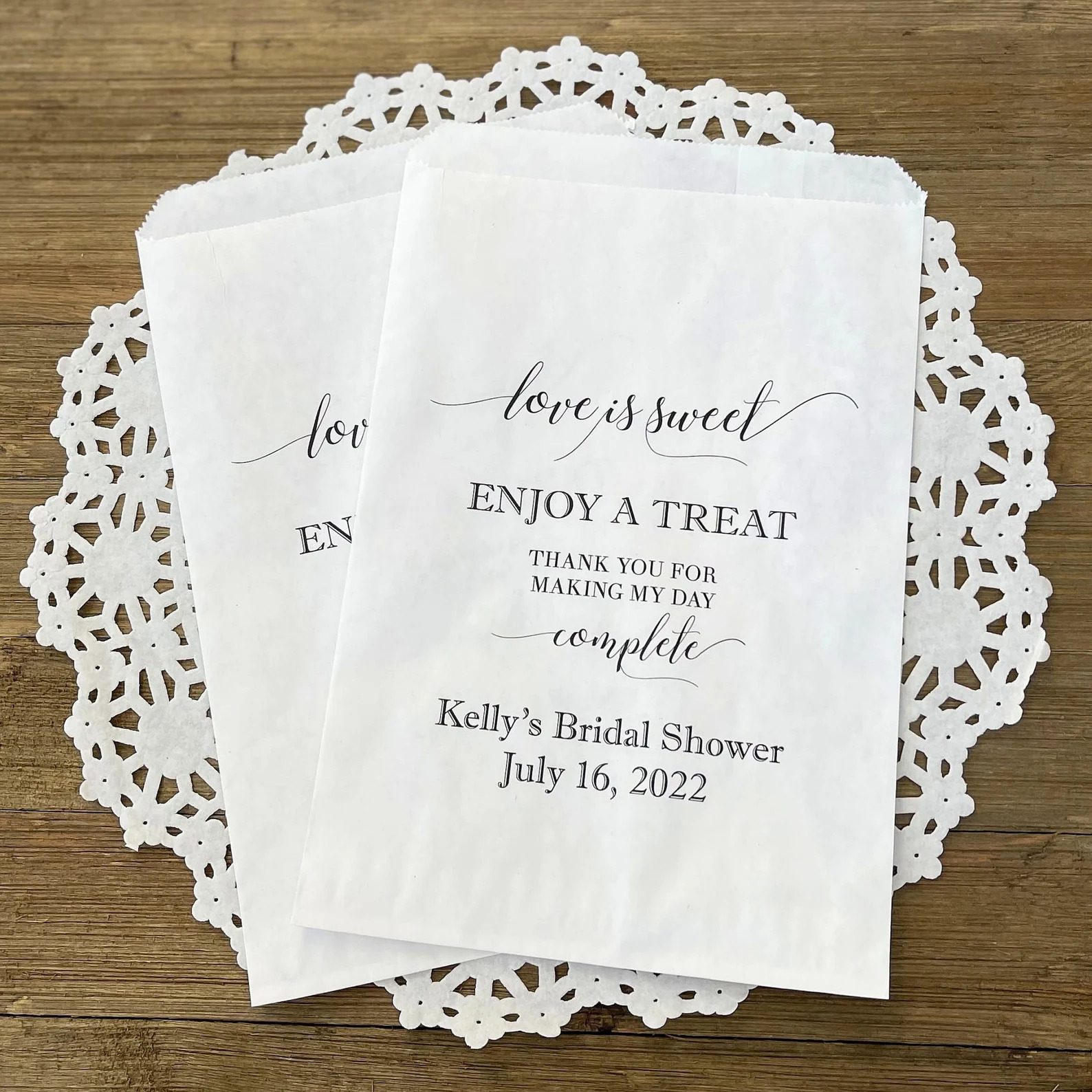 DIY Bridal Shower Stationery & Personalized Gifts - Party Ideas