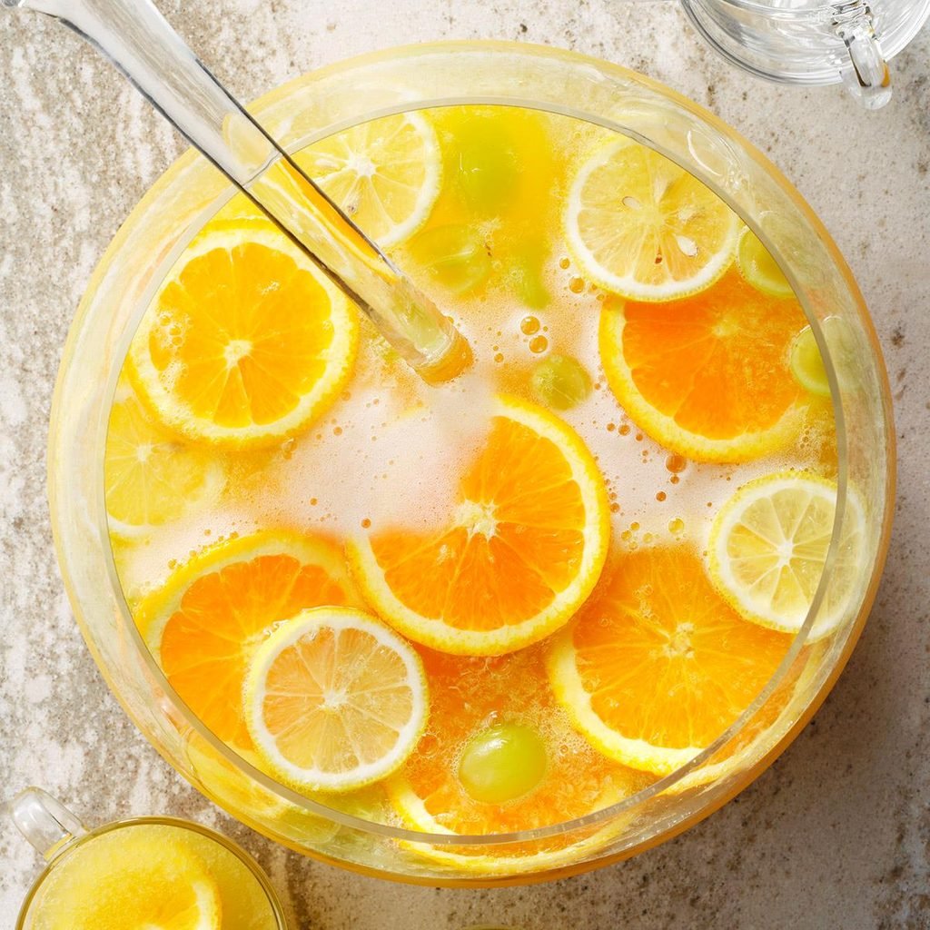 Citrus & White Grape Juice Party Punch