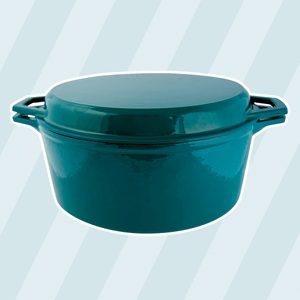 Multipurpose: Taste of Home's Dutch Oven with Grill Lid