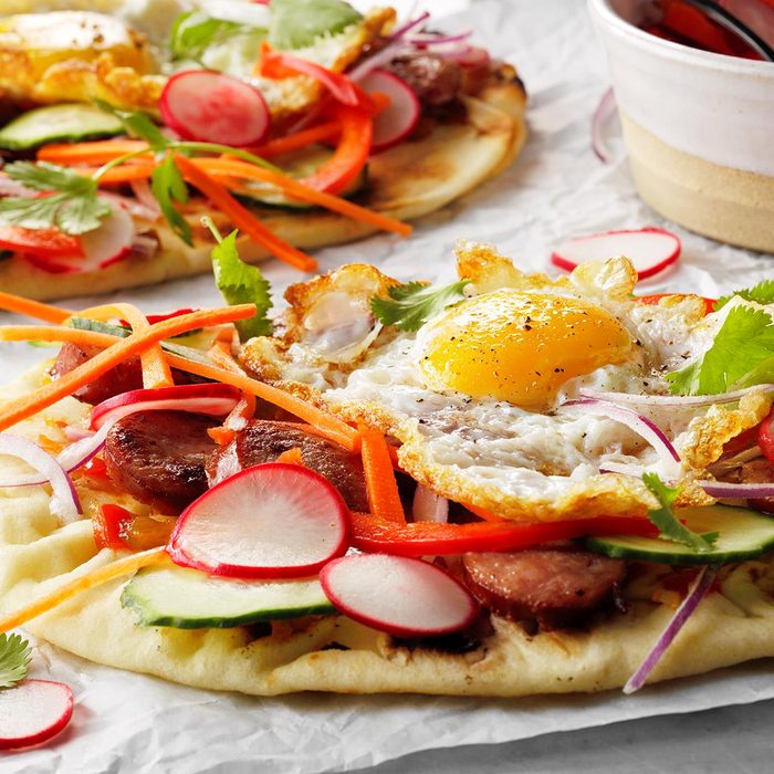 Open-Faced Breakfast Banh Mi