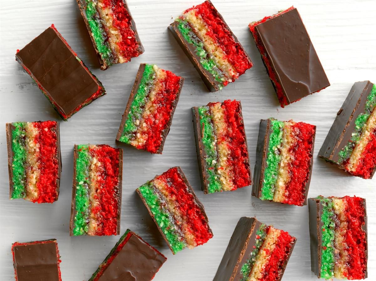 How To Make Passover Rainbow Cookies Recipe Photos