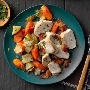 Turkey and Root Veggie Sheet-Pan Dinner