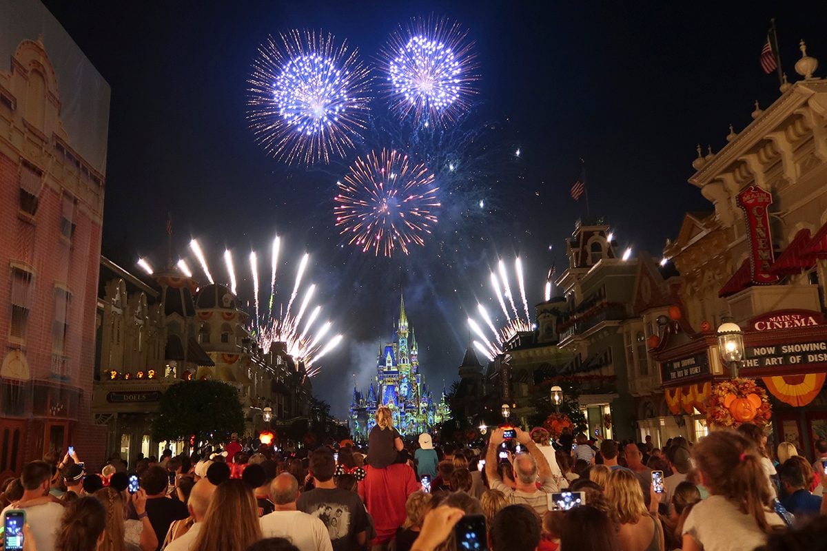 Disney World Just Shared Its Fireworks Show Taste Of Home