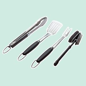 Stainless Steel Barbecue Grill Tool Set