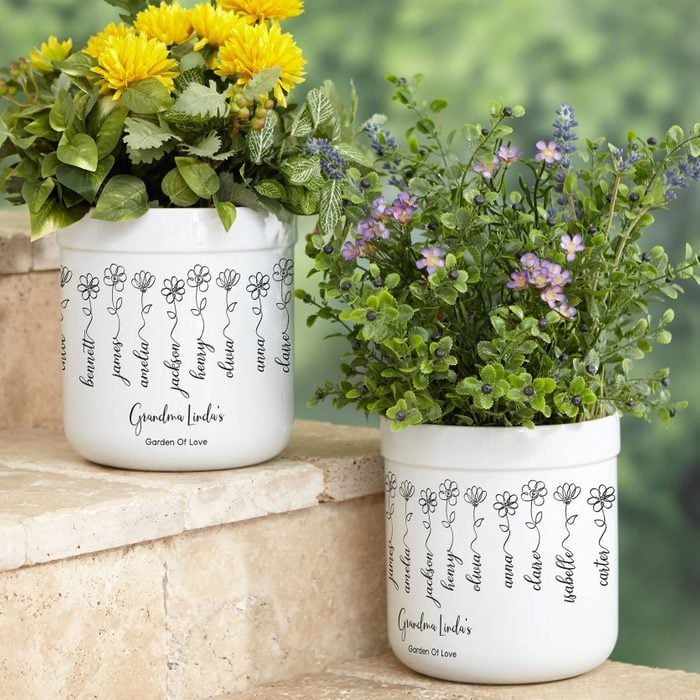 Personalized Planters 