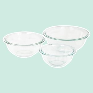 Pyrex Glass Mixing Bowl Set