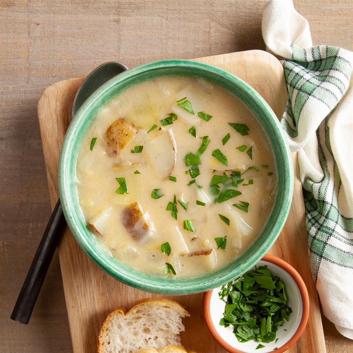 Chunky Potato Leek Soup