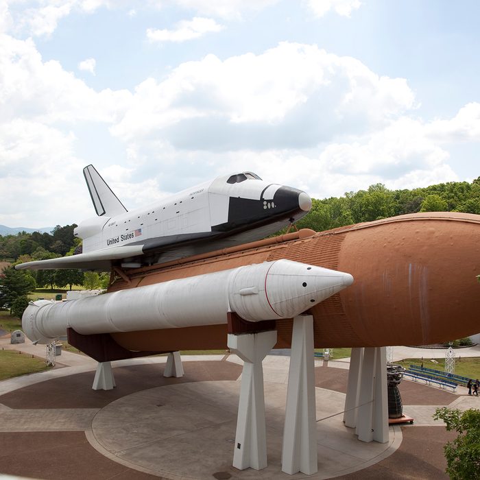 The U.S. Space & Rocket Center, Huntsville, Alabama, 2010. (Photo by Carol M. Highsmith/Buyenlarge/Getty Images)