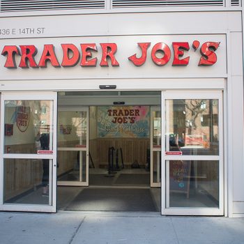 NEW YORK, NY - March 1: MANDATORY CREDIT Bill Tompkins/Getty Images The Trader Joe's storefront on March 1, 2020 in New York City. Founder Joe Coulombe died at his home in Pasadena, California On February 28, 2020. He was 89 years old. (Photo by Bill Tompkins/Getty Images)