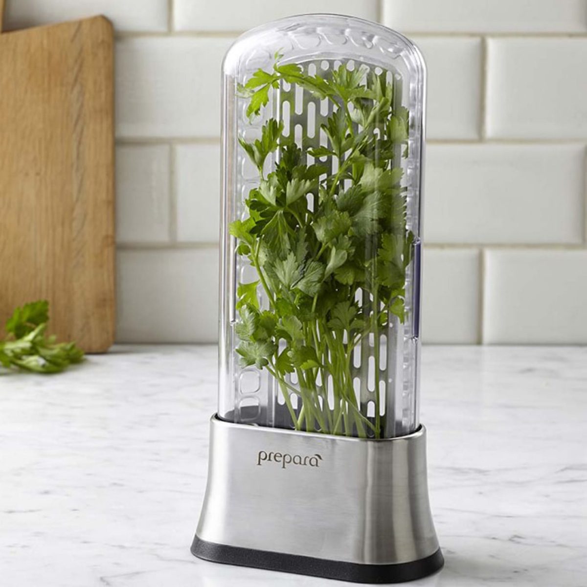 Fresh Herb Preserver For Kitchen Art & Cook Herb Keeper Storage Container 