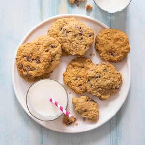 Sourdough Oatmeal Chocolate Chip Cookies