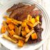 Triple-Citrus Steaks with Jicama and Mango