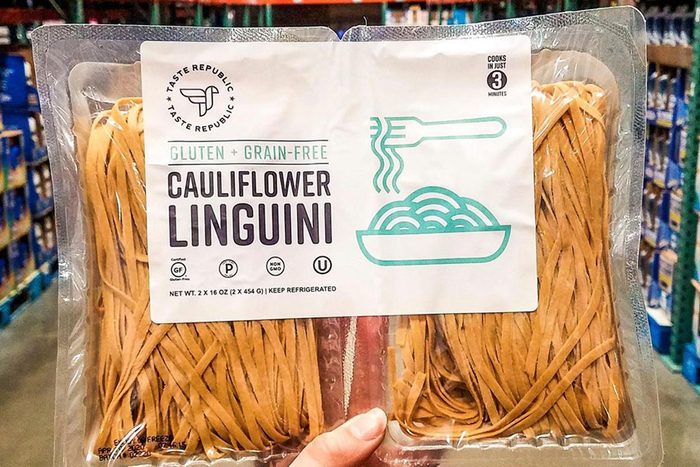 Cauliflower linguini from Costco