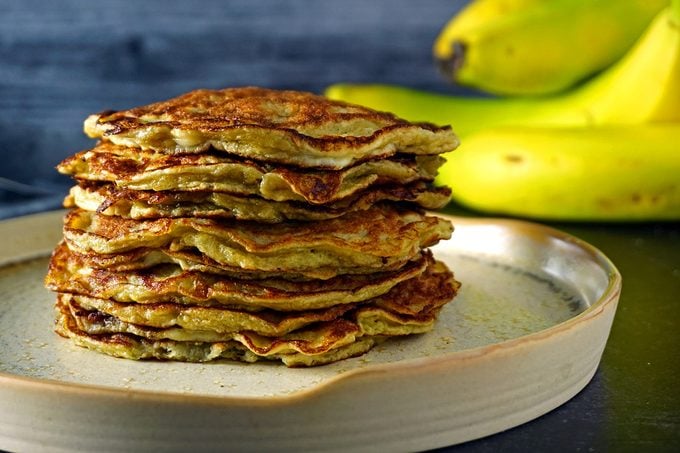 Pancakes with banana