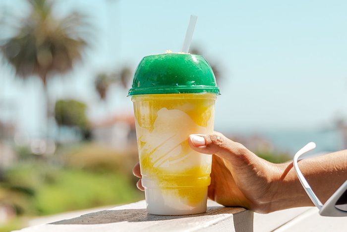 Taco Bell Pineapple Whipped Freeze