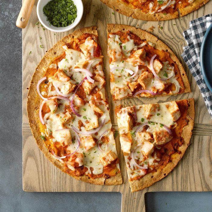 Spicy Chicken Pumpkin Pizza