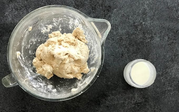 Dough and buttermilk