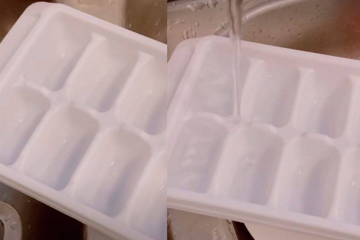 Trying the viral ice cube tray for an iced coffee! It works amazing an, Ice  Cube Tray