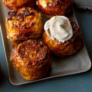 Upside-Down Pumpkin Pecan Tarts