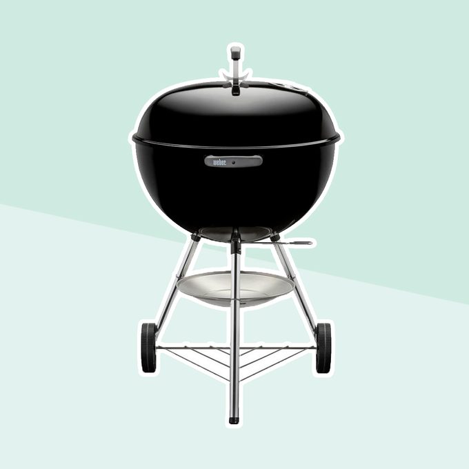 22 in. Original Kettle Charcoal Grill in Black