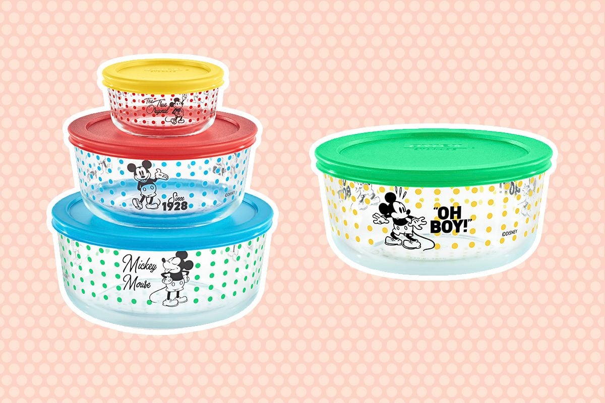 Disney's New Pyrex Collection Will Make You EXCITED to Meal Prep