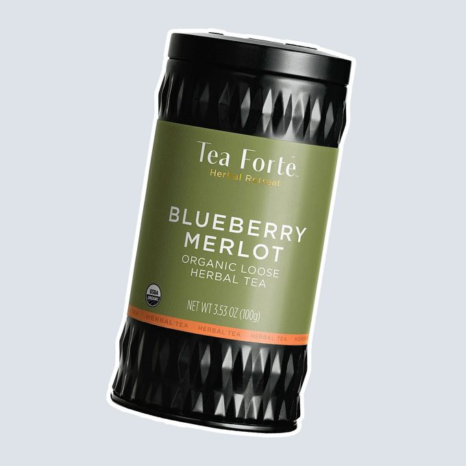 BLUEBERRY MERLOT TEA LOOSE LEAF TEA CANISTERS