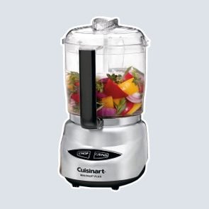 Cuisinart DLC-4CHB Mini-Prep Plus 4-Cup Food Processor, Brushed Stainless