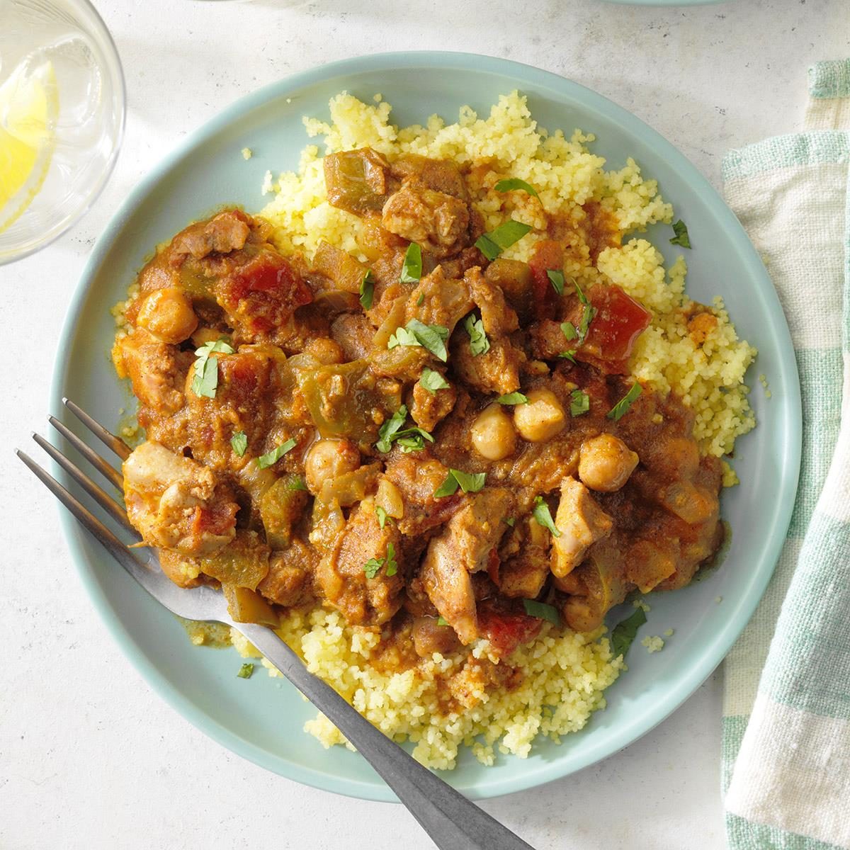 Slow-Cooker Chicken Tagine with Pumpkin