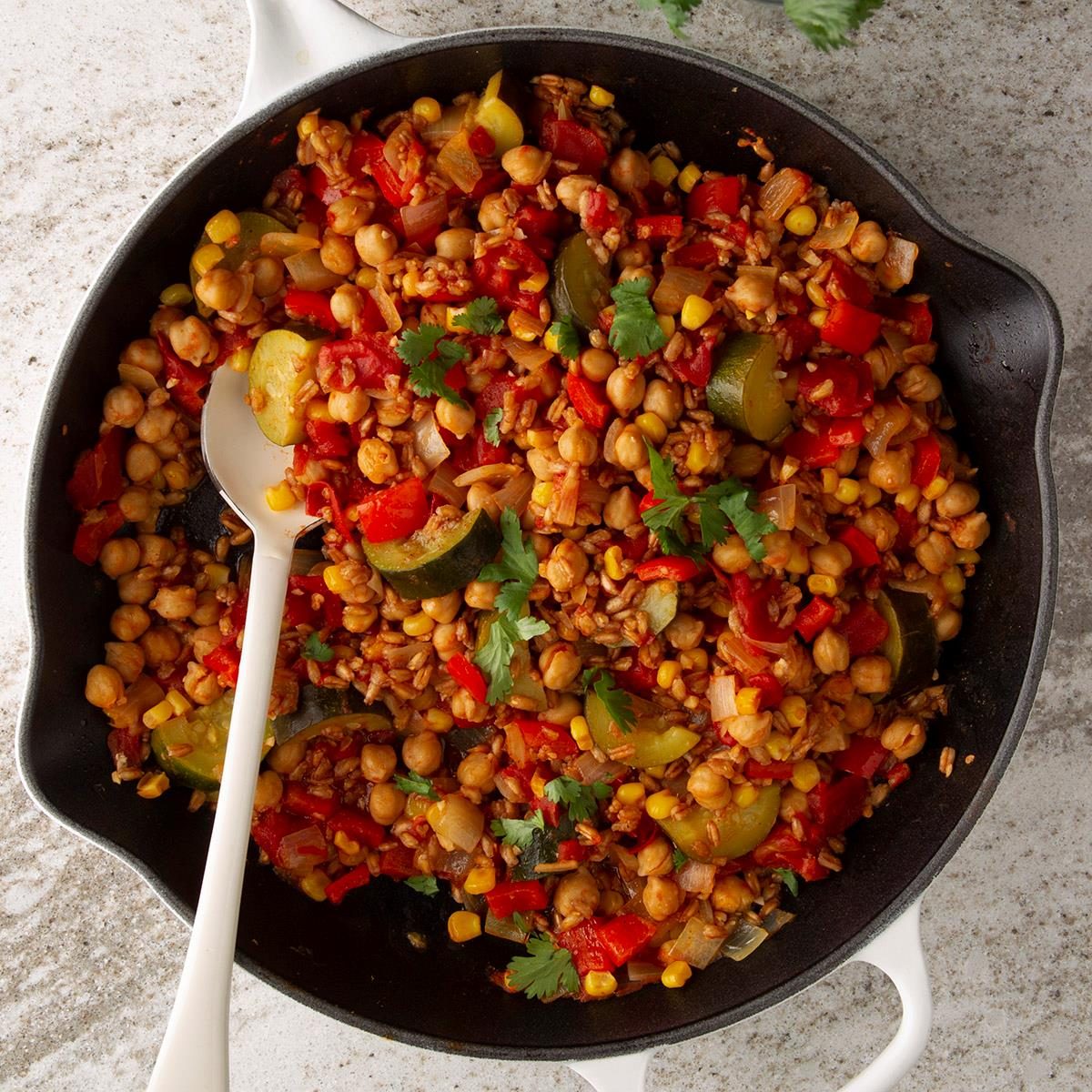 Vegetarian Farro Skillet Exps Ft20 251147 F 0220 1 1