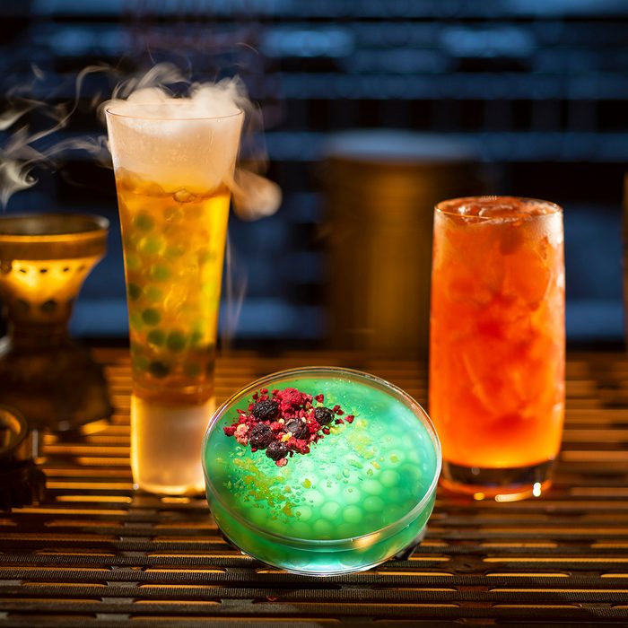 Drinks from Oga's Cantina at Star Wars: Galaxy's Edge