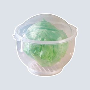 WalterDrake Lettuce KeeperTM - Lettuce Crisper Salad Keeper Container Keeps your Salads and Vegetables Crisp and Fresh- 7