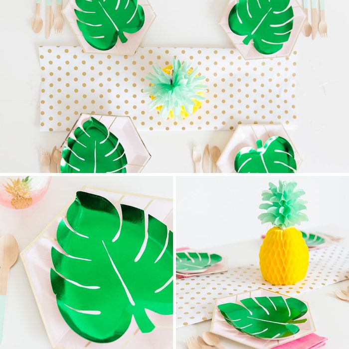 Pineapple table decorating ideas