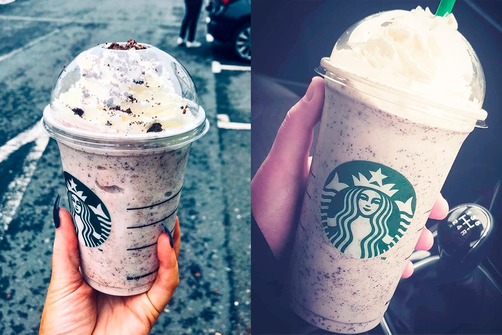 Cookies Cream Frappuccino At Starbucks