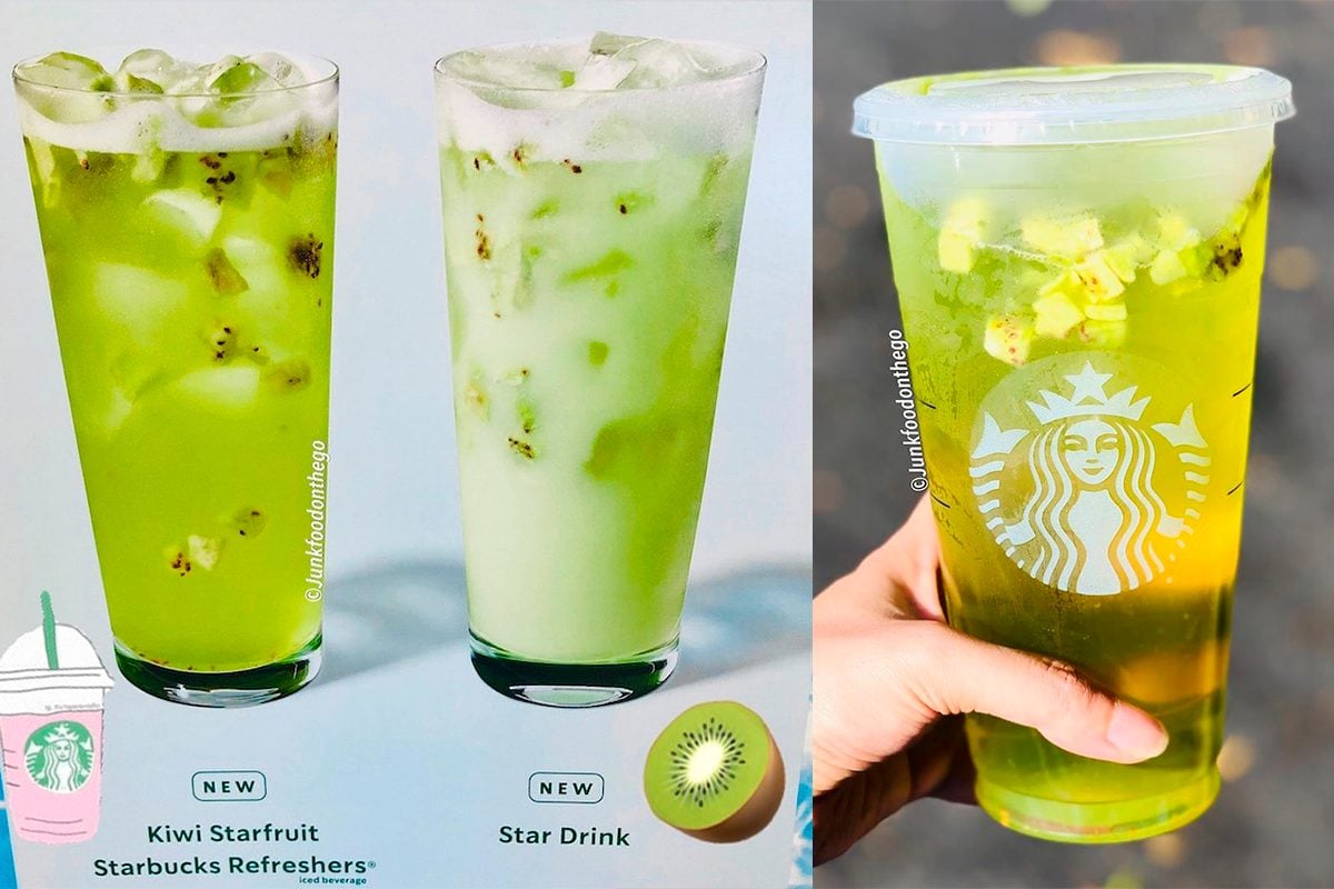Starbucks Just Dropped a NEW Kiwi Starfruit Refresher | Taste of Home