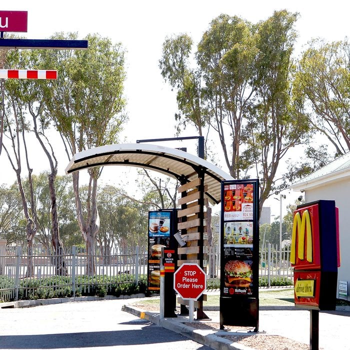 CAPE TOWN, SOUTH AFRICA - FEBRUARY 01: General view of the scene of the alleged incident, a McDonalds drive-through, opposite the Cape Town World Cup Stadium on the day when Lady Amelia Spencer was due to appear on charges for common assault on February 1, 2011 in Cape Town, South Africa. The 18-year-old daughter of Earl Spencer was involved in a row that errupted in a McDonald's drive-through, not far from her home in Cape Town in the early hours of December 22, 2010. Today however she was not seen arriving or leaving the court and it is thought that this was due to avoid the media. (Photo by Michelly Rall/WireImage)