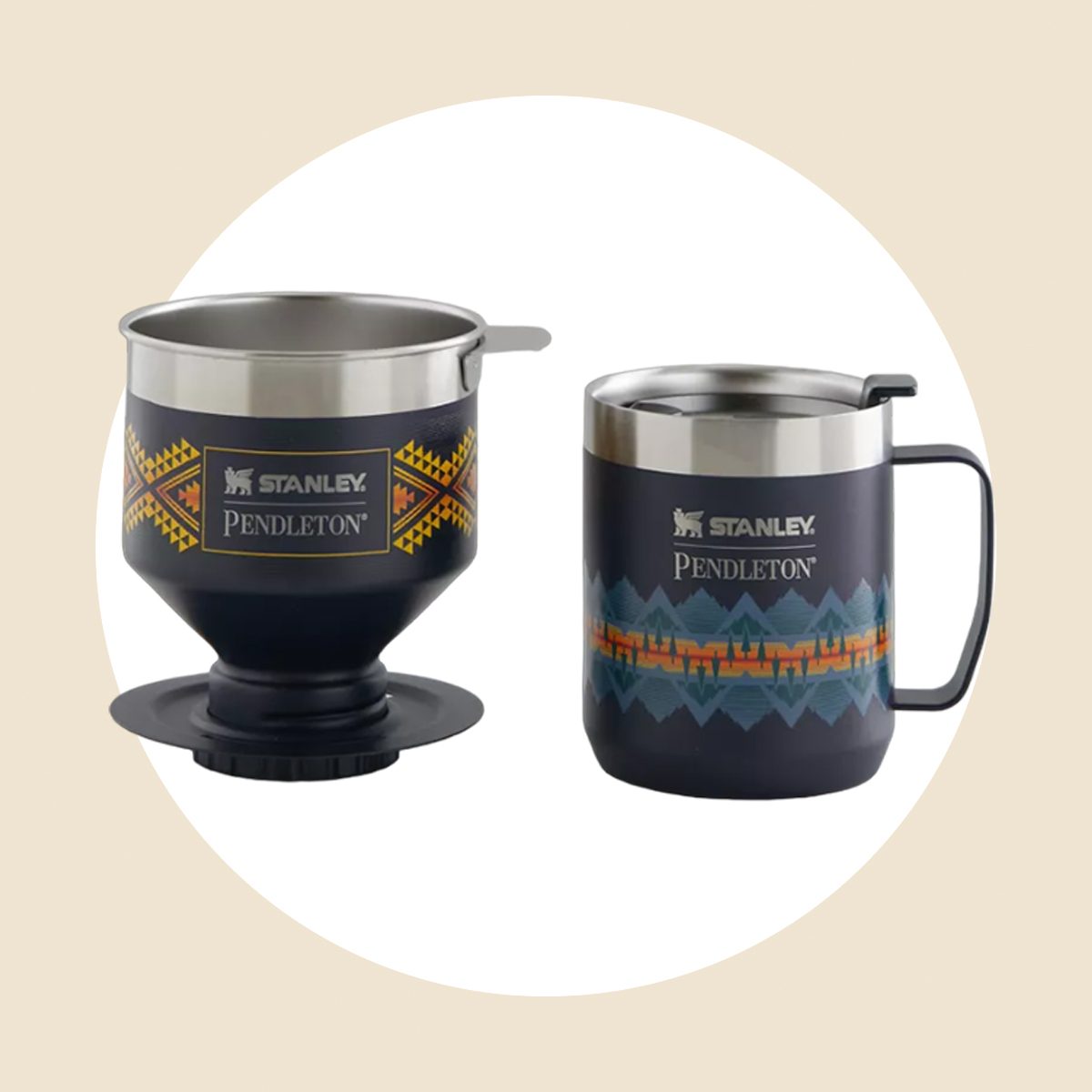 Stanley X Pendleton Mug And Pour Over Coffee Set
