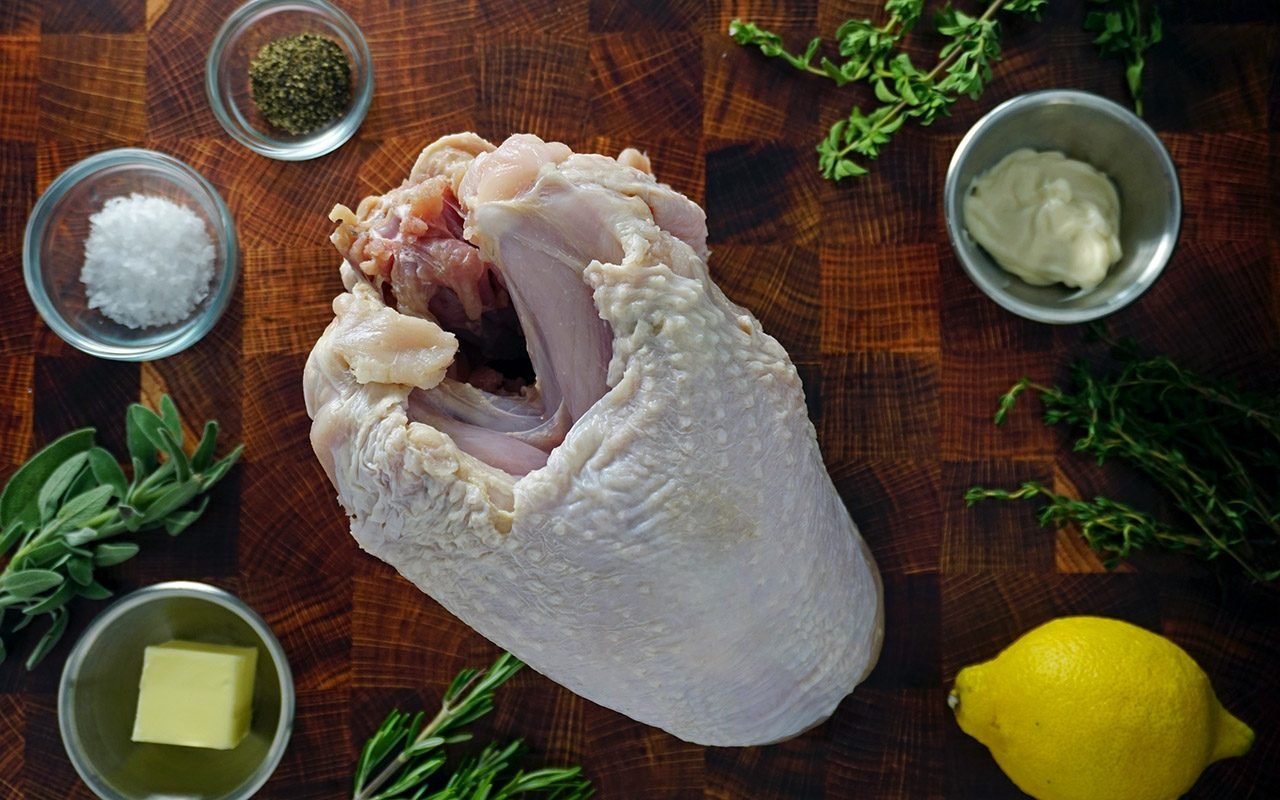 ingredients for an air fryer turkey