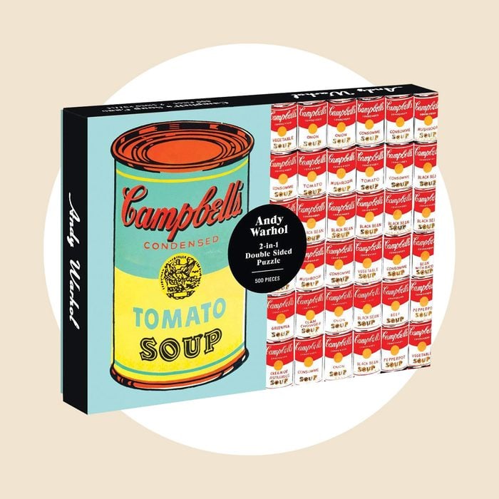Galison Andy Warhol Campbells Soup Puzzle