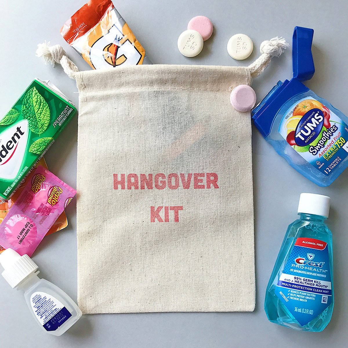 hangover kit
